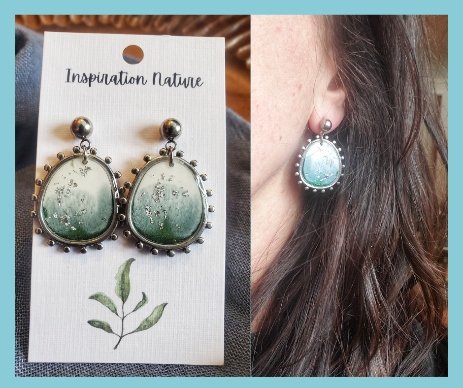 Boucles d'oreilles Hivernale #9