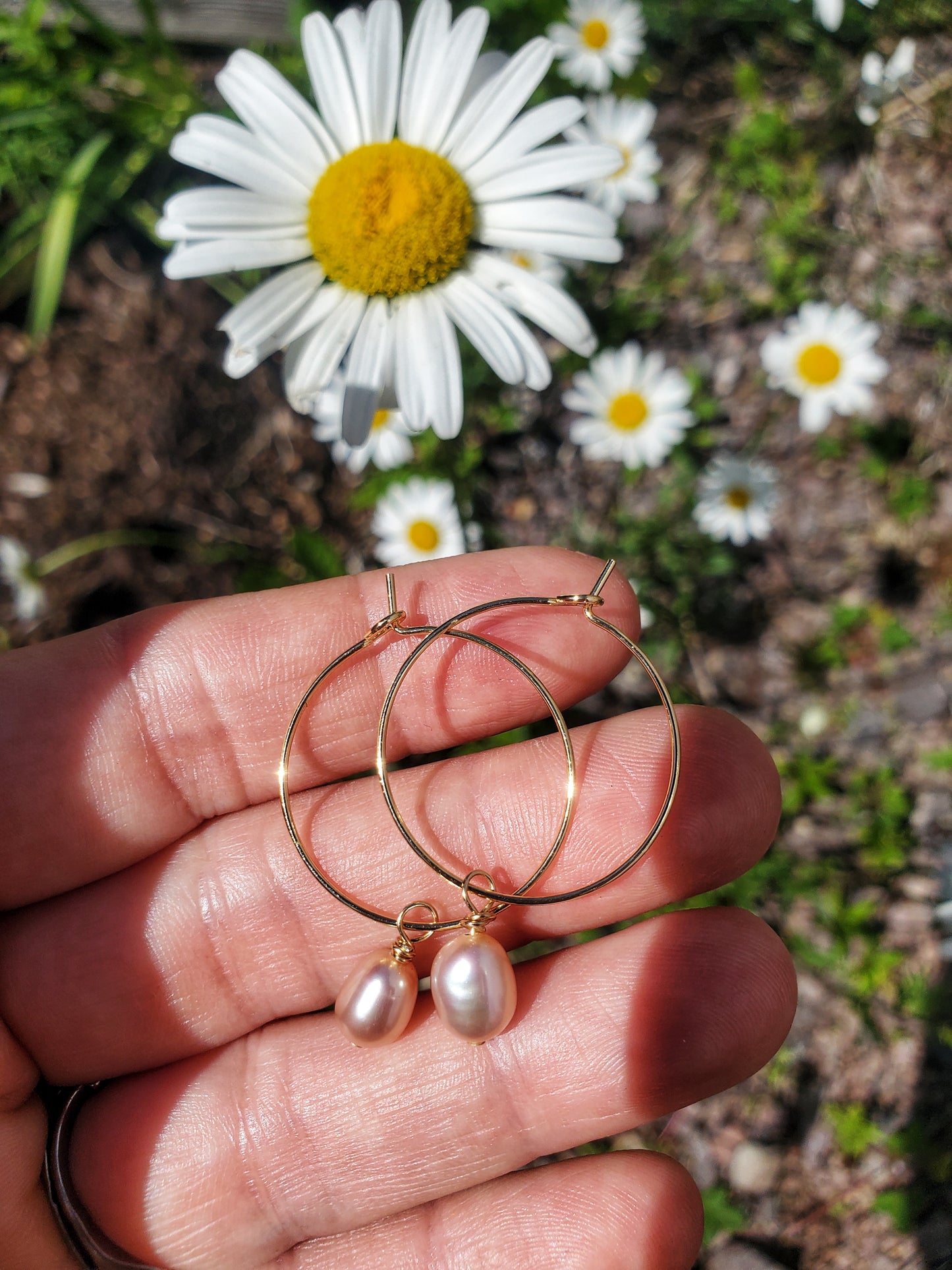 Les Alices perles rose (petites)