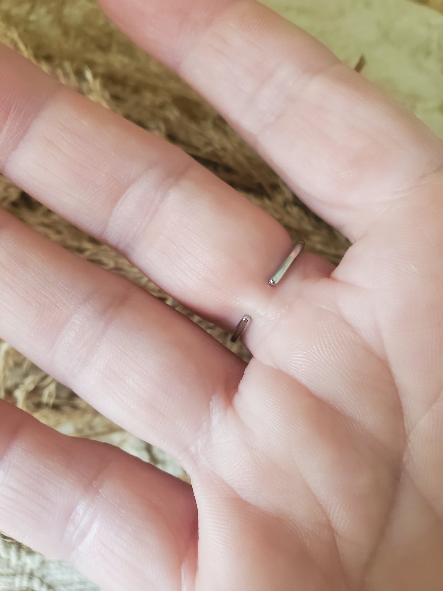 Bague en acier inoxydable argent