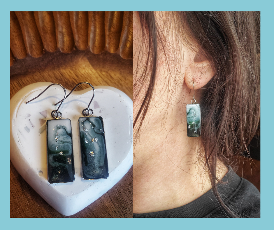 Boucles d'oreilles Hivernale #4