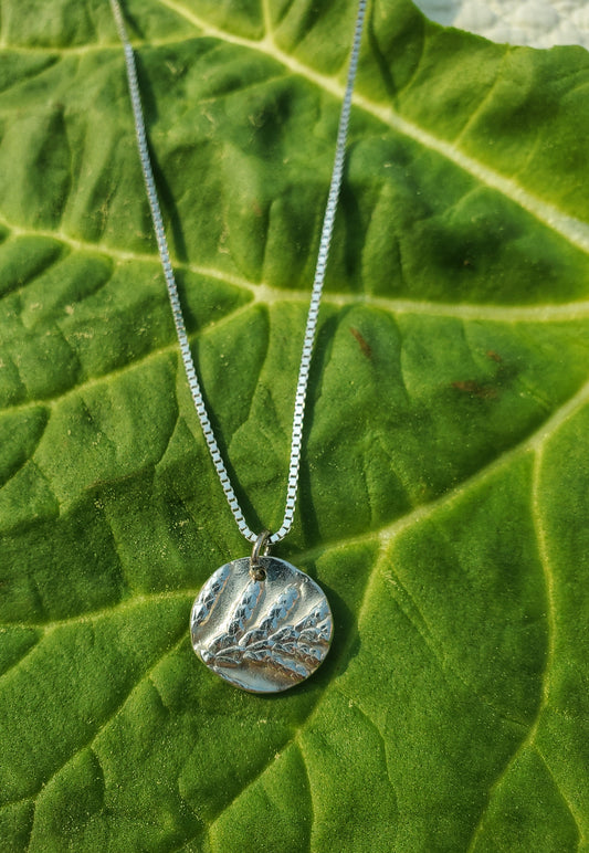 Moyen médaillon pendentif Cèdre