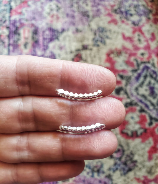 Ear crawlers Argent
