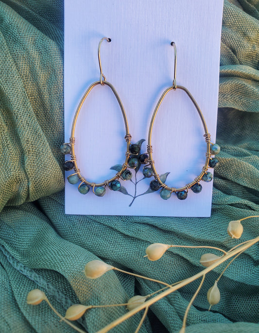 Les Odile Turquoise
