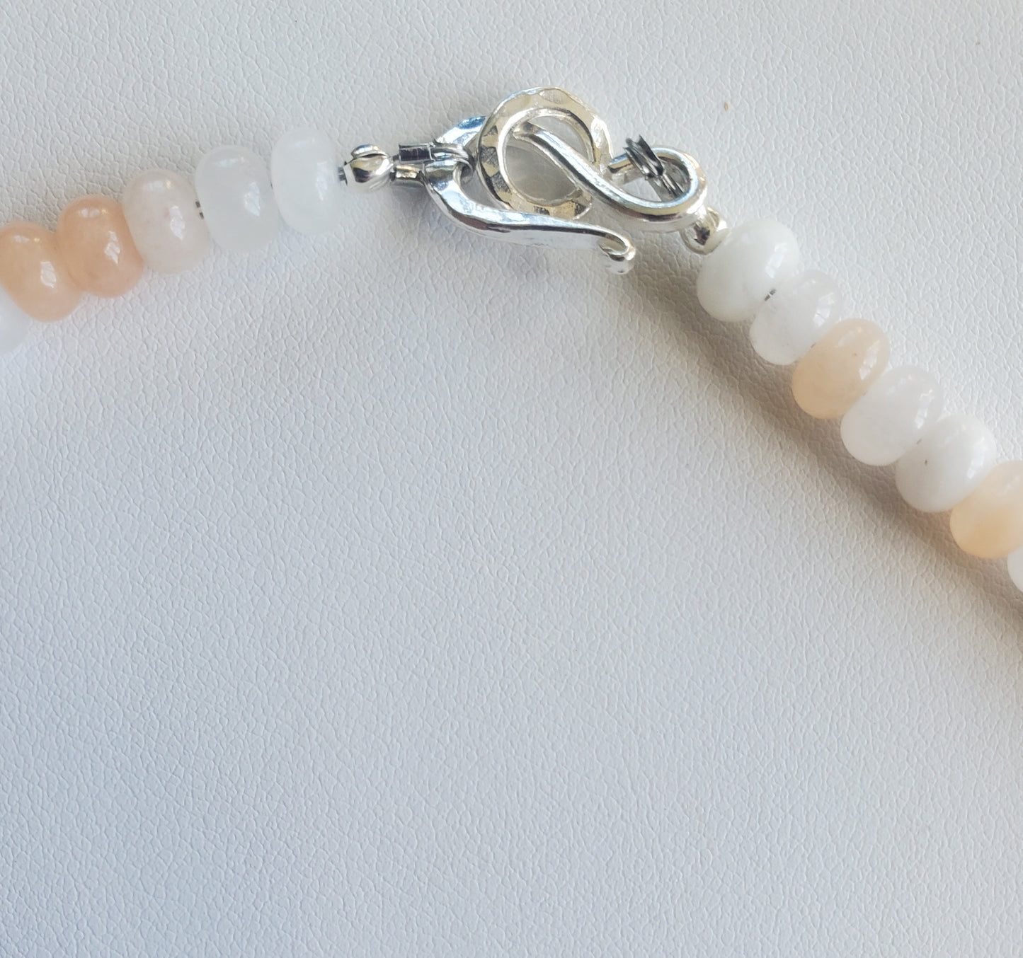 Collier Aventurine rose et perle