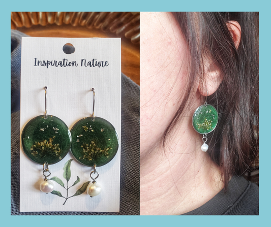 Boucles d'oreilles Hivernale #5