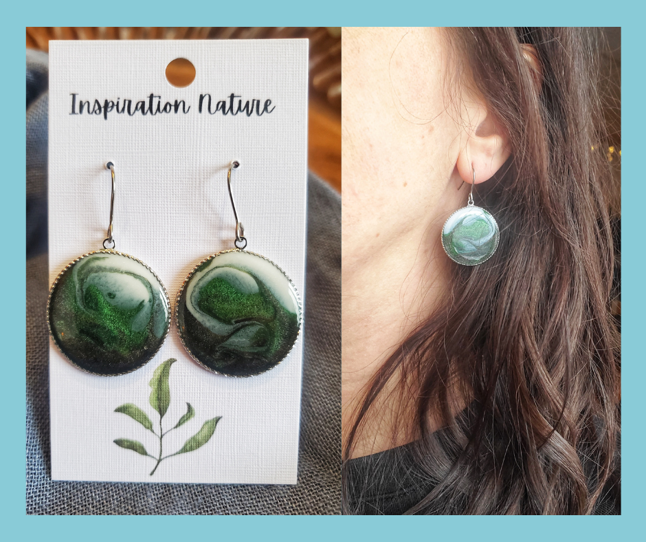 Boucles d'oreilles Hivernale #6