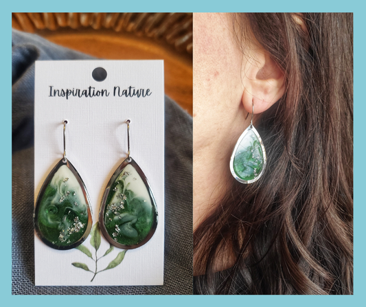 Boucles d'oreilles Hivernale #7